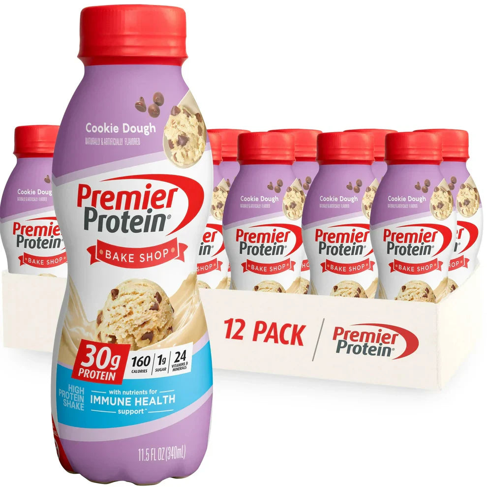 12-Pack Premier Protein Shake: 30g Protein, 1g Sugar