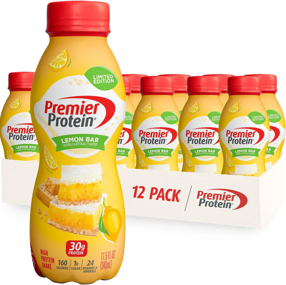 12-Pack Premier Protein Shake: 30g Protein, 1g Sugar