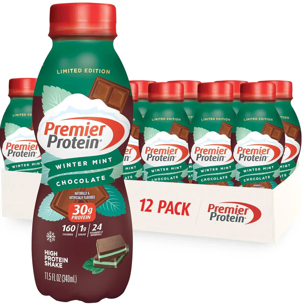 12-Pack Premier Protein Shake: 30g Protein, 1g Sugar