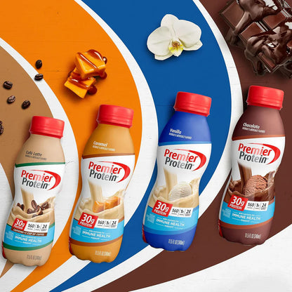 12-Pack Premier Protein Shake: 30g Protein, 1g Sugar